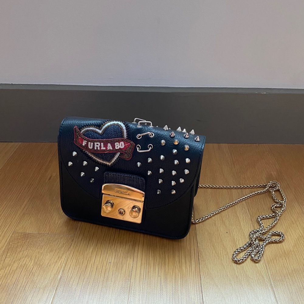 Furla Crossbody Leather Bag Anniversary Edition